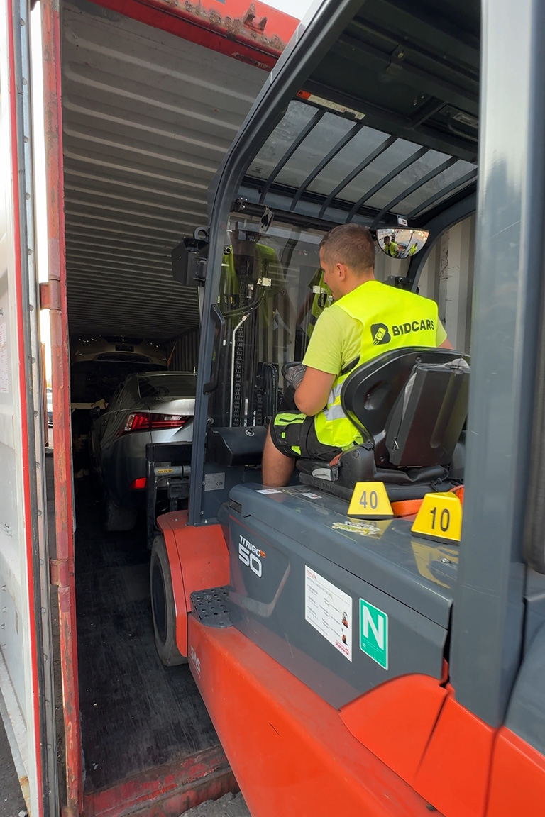 BidCars car shipping services